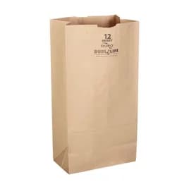 Duro® Dubl Life® Bag 7.06X4.5X13.75 IN 50 LB Kraft Paper Heavy With Self-Opening (SOS) Closure Husky 400/Bundle