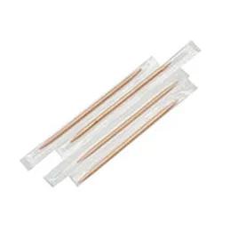 Toothpick 2.55 IN Wood Round Mint Wrapped 12000/Case