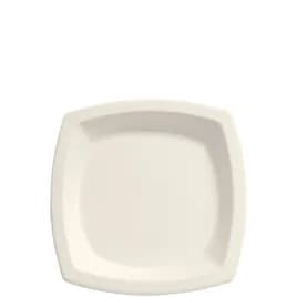 Solo® Bare® by Solo® Eco-Forward® Plate 6.7X6.7X0.627 IN Sugarcane Ivory 125 Count/Pack 8 Packs/Case