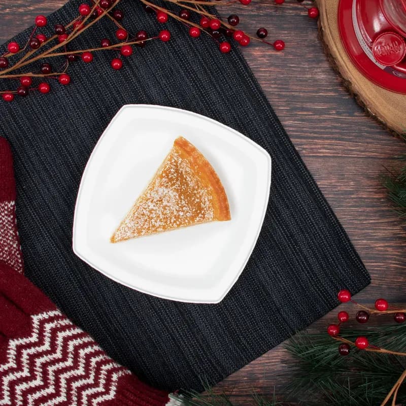 Solo® Bare® by Solo® Eco-Forward® Plate 6.7X6.7X0.627 IN Sugarcane Ivory 125 Count/Pack 8 Packs/Case