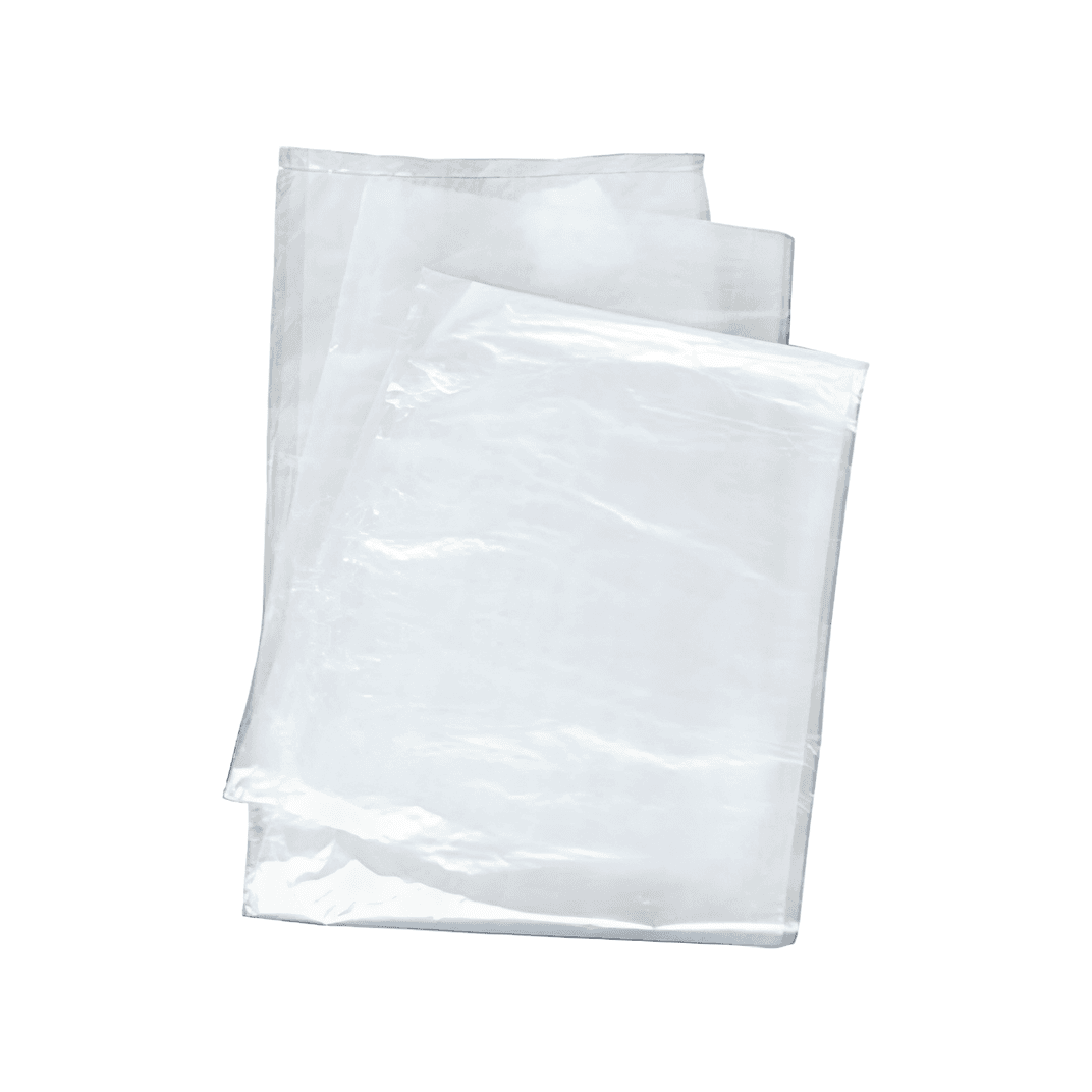 Victoria Bay Can Liner 43X48 IN 50 GAL Natural Plastic 12MIC 20 Count/Pack 10 Packs/Case 200 Count/Case