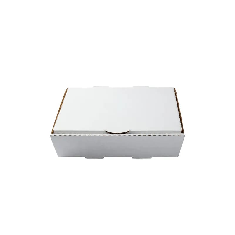 Catering Box 1/2 Size 13X10.875X3 IN Corrugated Paperboard White 50 Count/Pack 1 Packs/Case 50 Count/Case