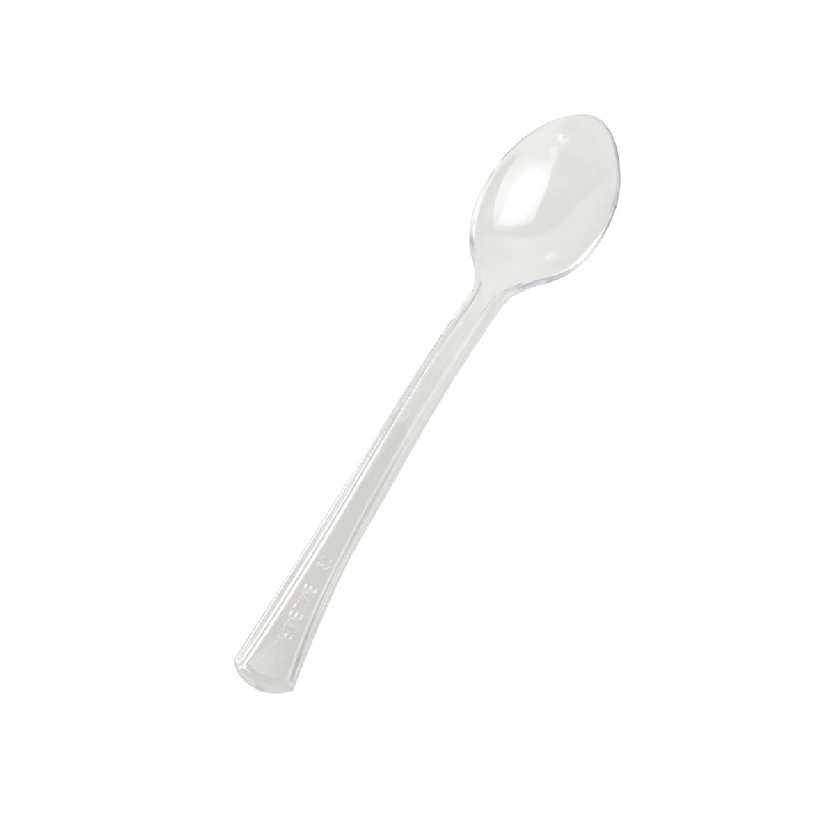 Tiny Tasters Tasting Spoon 4 IN Clear 20 Count/Pack 48 Packs/Case 960 Count/Case