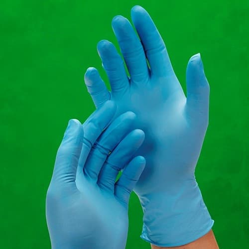 Empower® Examination Gloves Small (SM) Blue 8MIL Micro Texture Nitrile 100 Count/Box 10 Box/Case