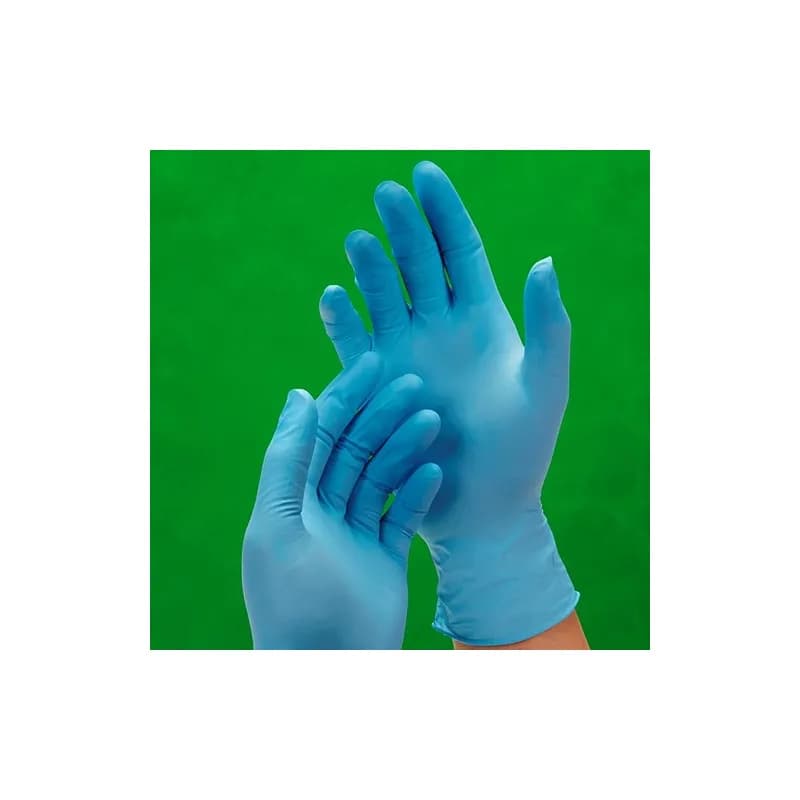 Empower® Examination Gloves Large (LG) Blue 8MIL Micro Texture Nitrile 100 Count/Box 10 Box/Case