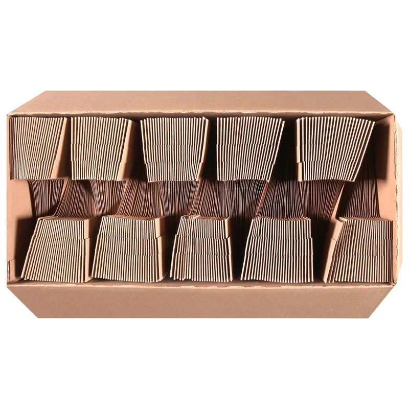 Cup Carrier 8X3.62X10.12 IN 2 Compartment Paperboard Kraft For 12-30 OZ With Handle Reusable 250/Case