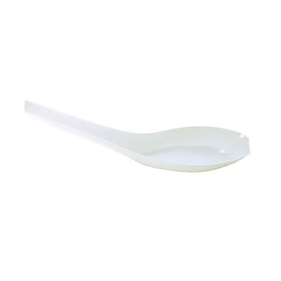 WNA Asian Soup Spoon 5 IN PS White Heavy Duty 200/Case