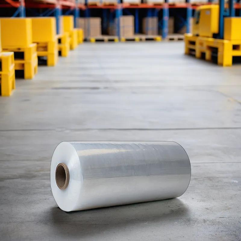 Pallet Wrap Machine 20IN X6000FT Clear Plastic 63GA 40/Skid