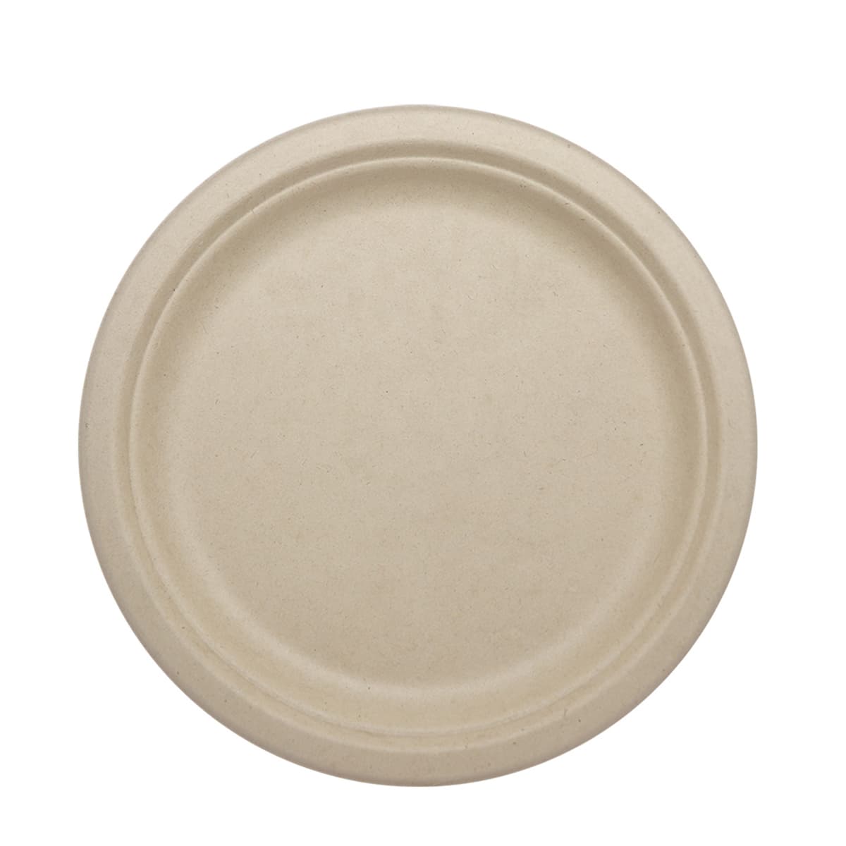 Plate 9 IN Pulp Fiber Kraft Freezer Safe Microwave Safe 1000/Case