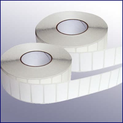 Victoria Bay Label 6X4 IN White Paper Perforated 1000 Count/Roll 4 Rolls/Case 75 Cases/Pallet