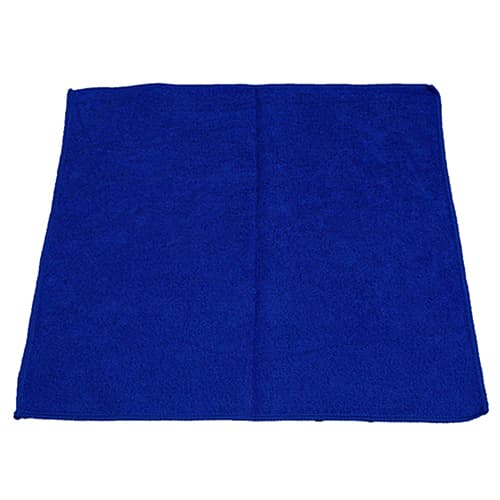 Impact® Towel 16X16 IN Microfiber Royal Blue Launderable 12 Count/Bag 15 Bags/Case