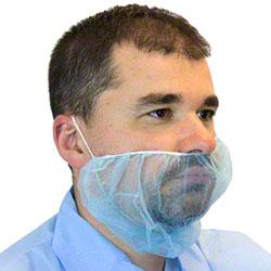 Beard Cover Blue PP 1000/Case