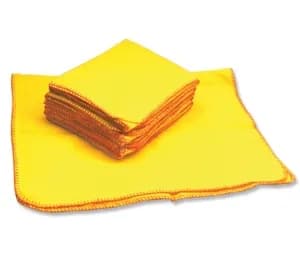 Stretch’n Dust® Dustworks Dust Cloth 24X24 IN Textile Yellow 50 Count/Pack 10 Packs/Case