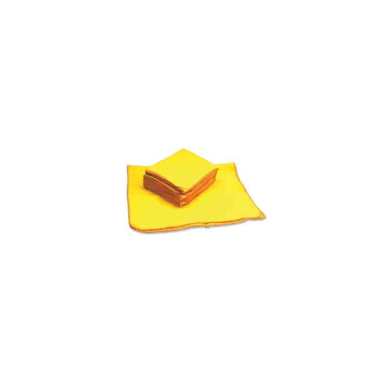 Stretch’n Dust® Dustworks Dust Cloth Unfolded: 24X24 IN Textile Yellow 50 Count/Pack 10 Packs/Case