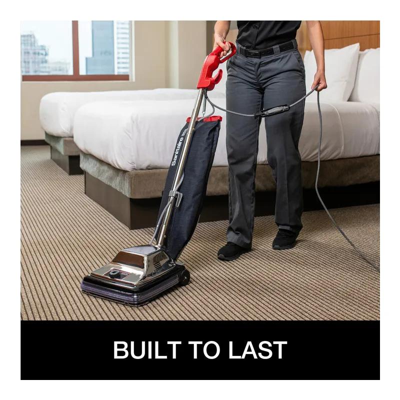 Sanitaire® TRADITION® QuietClean® Upright Vacuum 12IN Black 1/Case