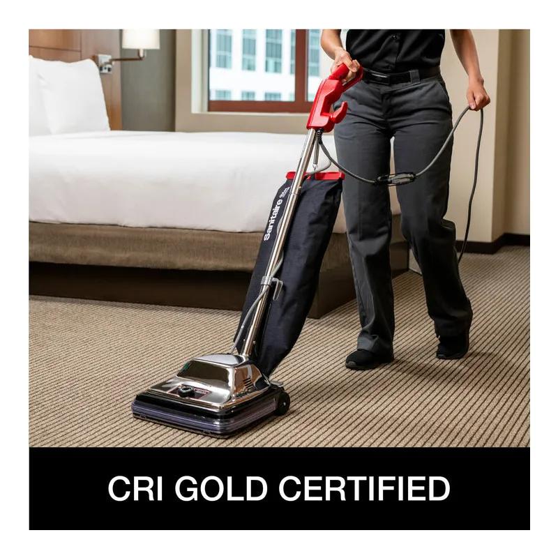 Sanitaire® TRADITION® QuietClean® Upright Vacuum 12IN Black 1/Case