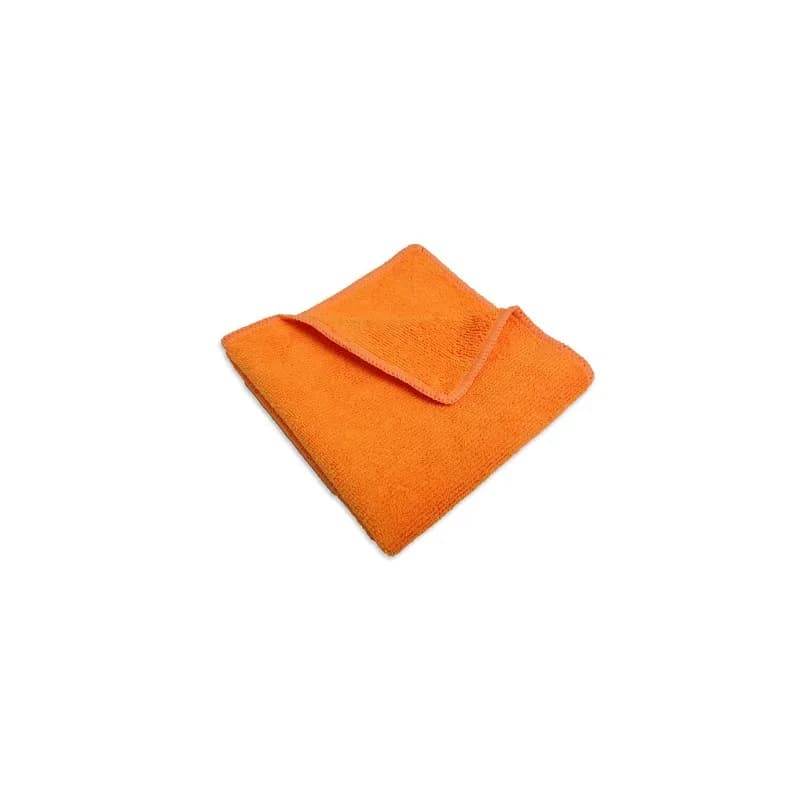 Cleaning Cloth 16X16 IN Lightweight Microfiber Orange 12 Count/Bag 20 Bags/Case