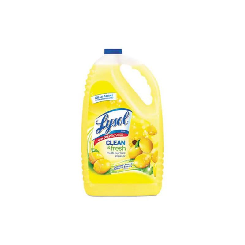 Lysol® Sparkling Lemon and Sunflower Essence All Purpose Cleaner 144 OZ Liquid Multi-Surface 1/Each