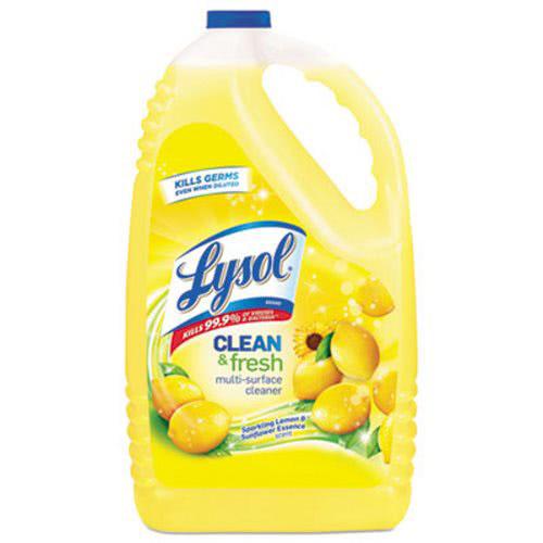 Lysol® Sparkling Lemon and Sunflower Essence All Purpose Cleaner 144 OZ Liquid Multi-Surface 1/Each
