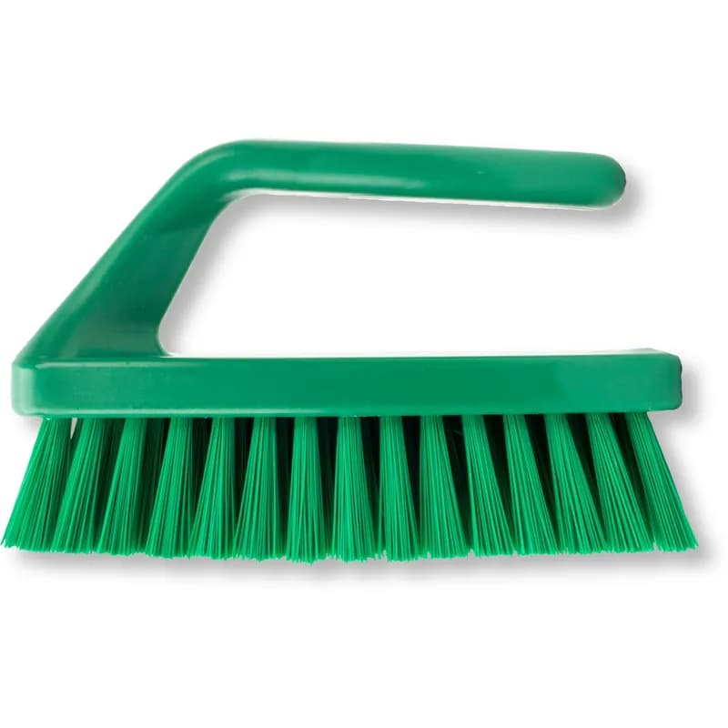 Sparta® Brush 6X2.75X3.94 IN PP Green Ergonomic Color Coded Nonabsorbent 1/Each