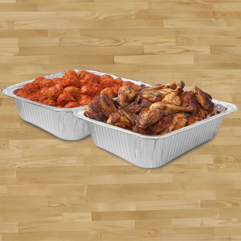 Handi-Max Steam Table Pan 1/2 Size 128 OZ Aluminum Deep 100/Case