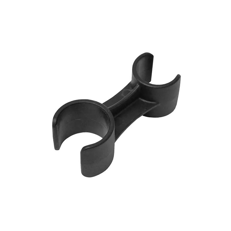 Broom Clip Black PVC For Lobby Dustpan 6/Case