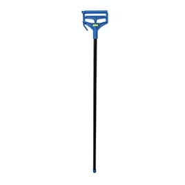 Impact® Mop Handle 60 IN Blue Black Fiberglass Side Gate Honeycomb Core Release Latch 12 Count/Case