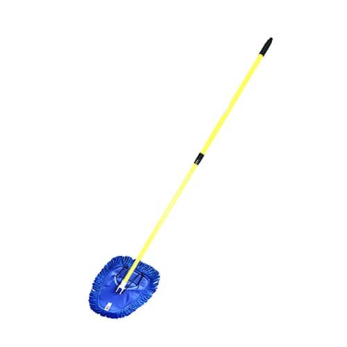 Impact® Wedge Mop System Blue Gray Microfiber Aluminum Fringed 33 - 60 IN Telescopic Handle 1/Each