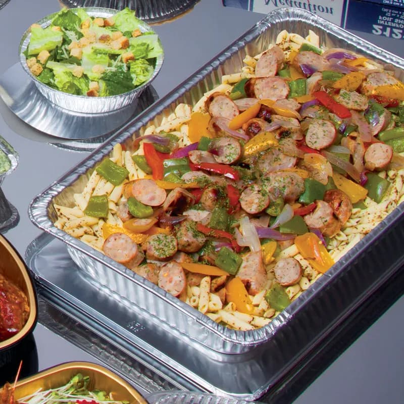Handi-Max Steam Table Pan Medium (MED) Full Size 232 OZ Aluminum 50/Case