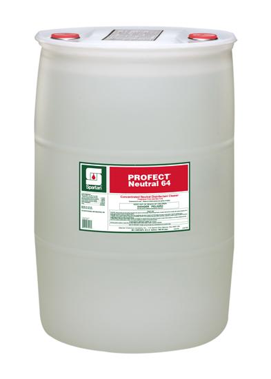 Profect® Neutral 64 Fragrance Free Disinfectant Cleaner 55 GAL Hospital Grade Neutral Dye Free 1/Each