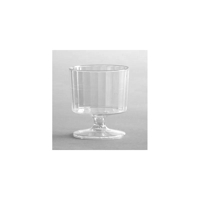WNA Cup Wine Pedestal 2 OZ PS Clear 240/Case