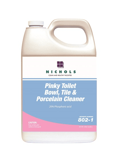 Pinky Tile, Grout & Bowl Cleaner 20% Phosphoric Acid 4/Case