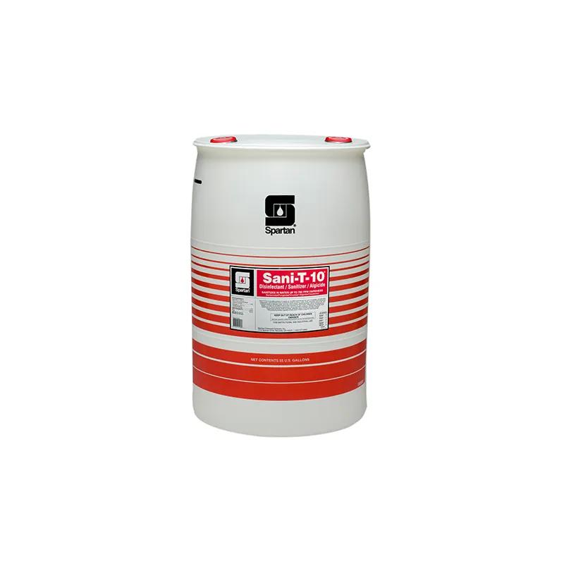 Sani-T-10® Mild Scent Disinfectant & Sanitizer 55 GAL Drum Multi Surface Food Contact Neutral 1/Each