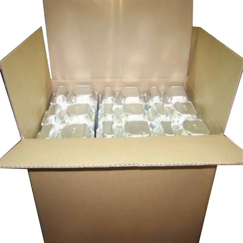 Cafeteria & School Lunch Tray 6.5X5X1.25 IN 2 Compartment Aluminum Silver Oblong 1000/Case