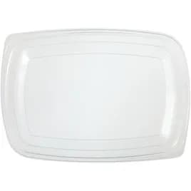 Lid Dome 11X8X0.88 IN PP Clear Rectangle For Container 150/Case