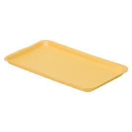 1525S Meat Tray 8X14.75X0.9 IN Polystyrene Foam Yellow Rectangle 250/Case