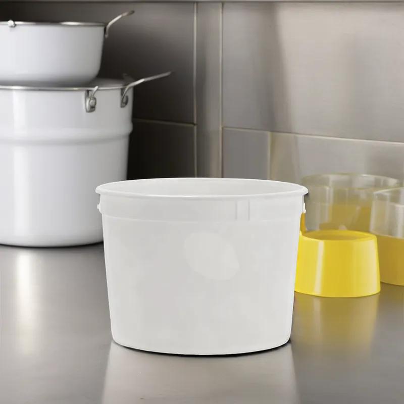 Bucket & Tub Base 64 OZ PET Translucent Round Without Handle 200/Case