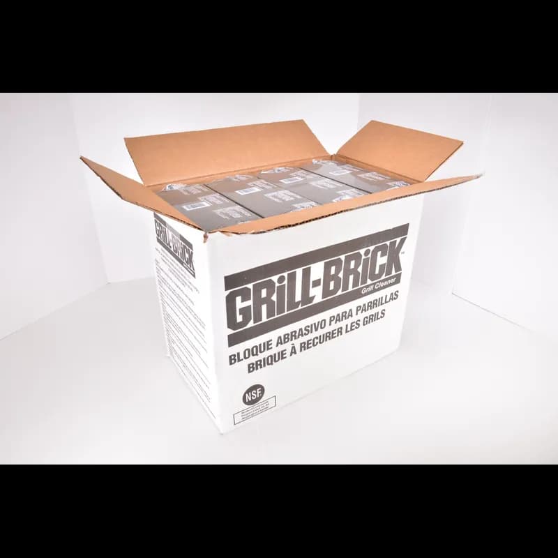 Grill Brick Abrasives Black 12 Count/Pack 1 Packs/Case 12 Count/Case
