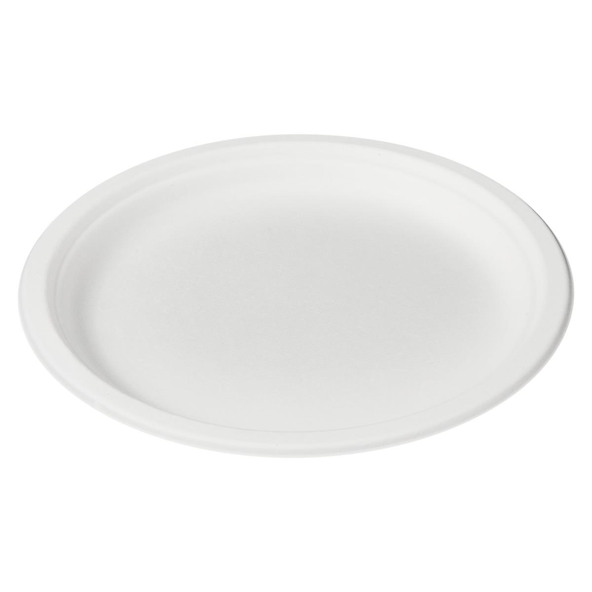 Victoria Bay Plate 10.25 IN Pulp Fiber White Round 500/Case