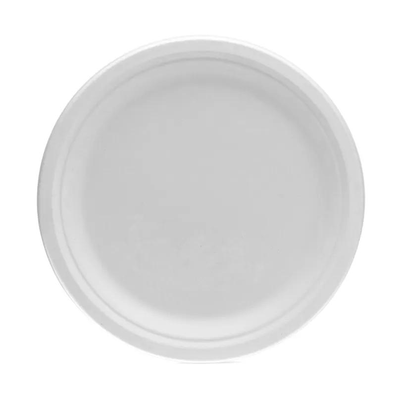 Victoria Bay Plate 10.25 IN Pulp Fiber White Round 500/Case