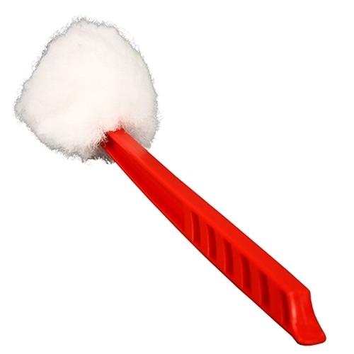 Impact® Toilet Bowl Mop 0.75 OZ Polypropylene (PP) Plastic Red With 12IN Handle 100 Count/Case