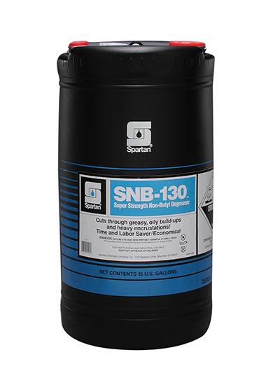 SNB-130® Unscented Degreaser 15 GAL Multi Surface Heavy Duty Alkaline Concentrate Non-Butyl Heavy Duty 1/Each