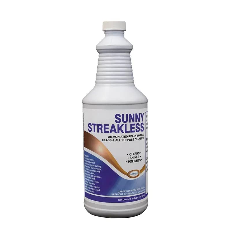 Sunny Streakless Glass Cleaner 1 QT RTU Liquid 12/Case