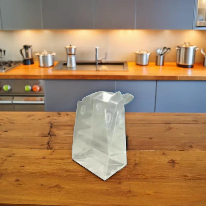 Bag Plastic 3MIL Translucent With Soft Loop Handle Closure 200/Case
