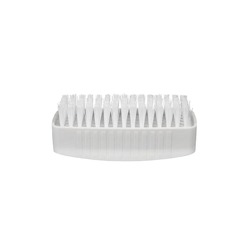 Impact® Hand & Nail Brush Nylon Plastic White Stiff Bristles 12 Count/Case