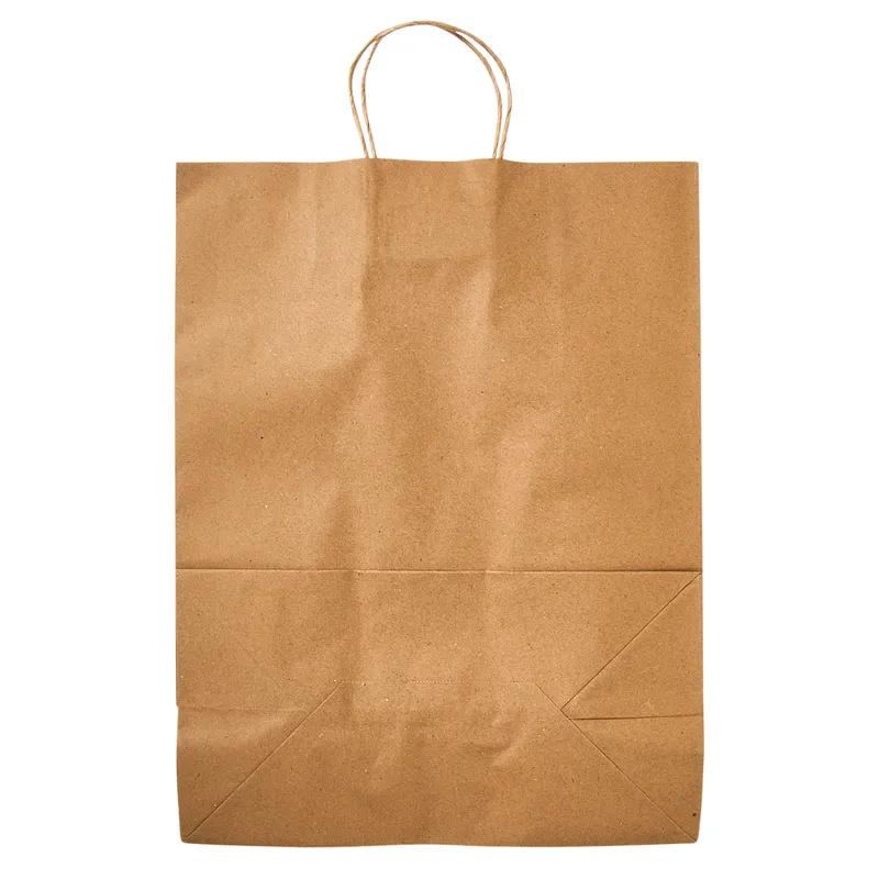 Victoria Bay Shopper Bag 13X7X17 IN Paper Kraft Gusset 250/Bundle