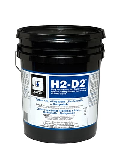 H2-D2® Cleaner & Degreaser 5 GAL Heavy Duty 1/Each