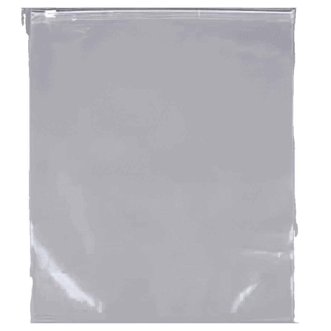 Chub Deli Bag 12X15 IN Plastic 2.7MIL Clear Unprinted With Slide Seal Closure Reclosable 250/Case