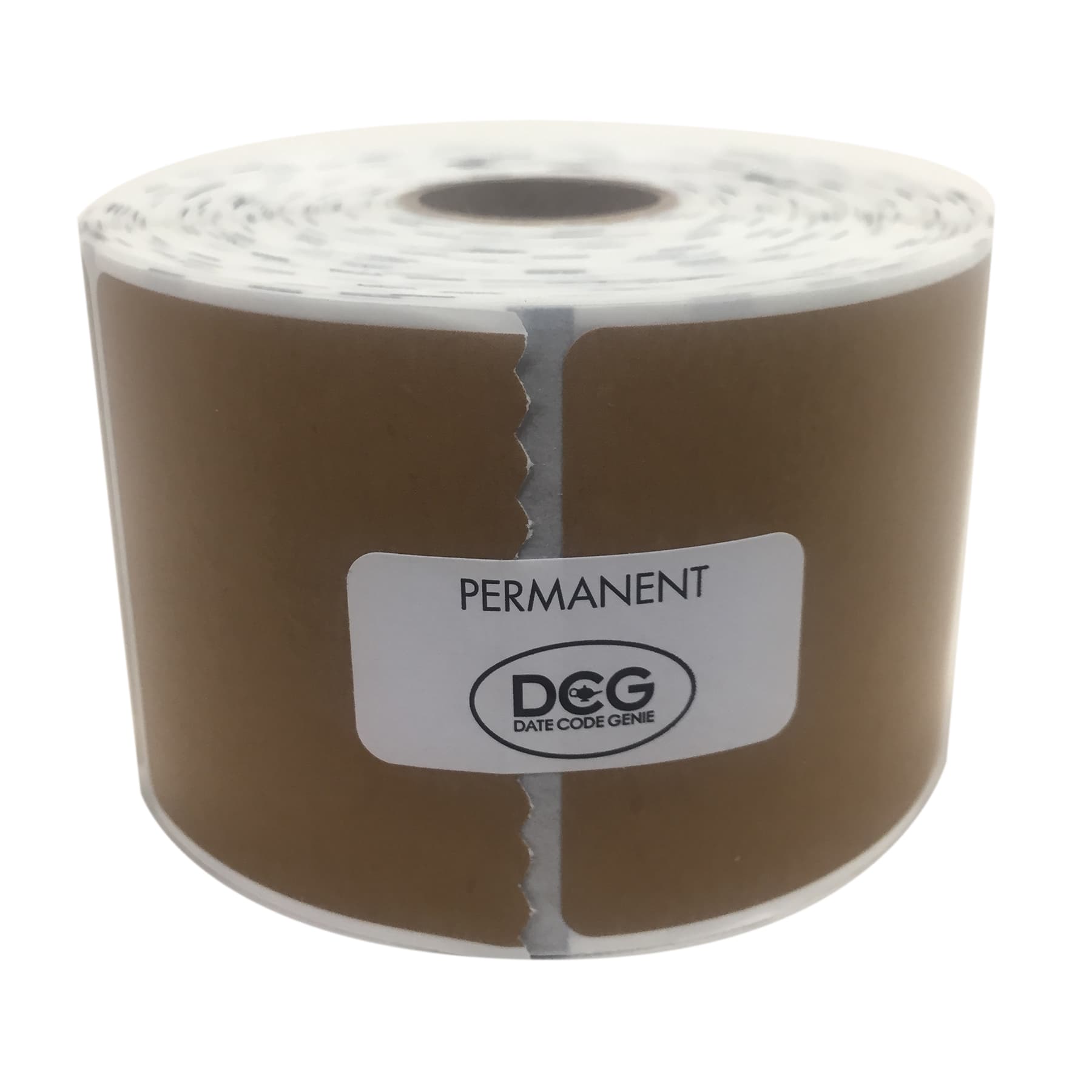 DateCodeGenie® Blank Label 2X3 IN Kraft Permanent 4/Pack