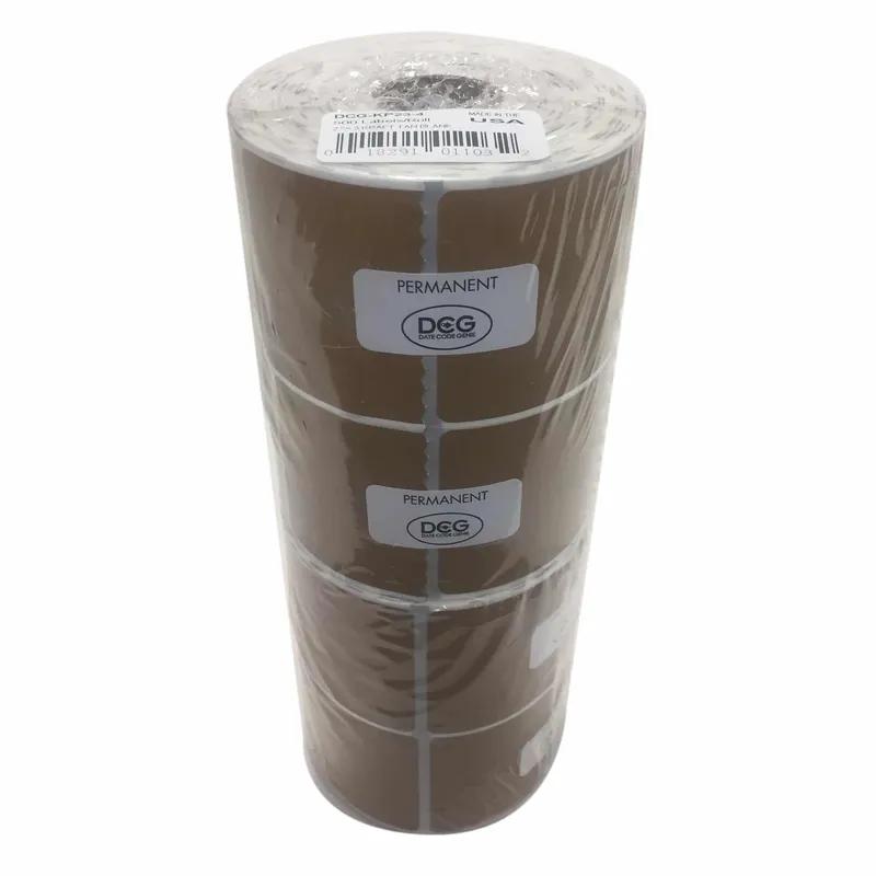 Blank Label 2X3 IN Kraft Permanent 4/Pack